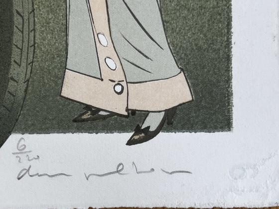 Image 1 of  Denis Paul Noyer, Lithographie signée - Laperouse Restaurant