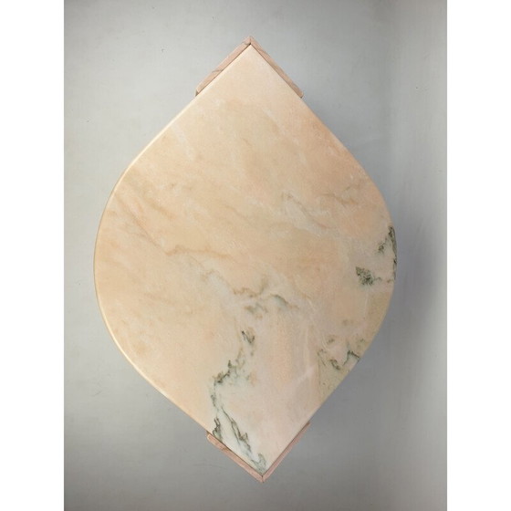 Image 1 of Table basse vintage en marbre, Italie 1980