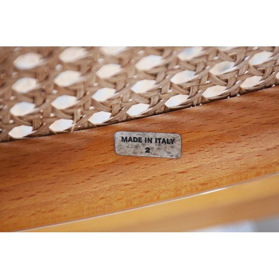 Image 1 of Ensemble de 4 chaises Bauhaus vintage, Italie années 1960