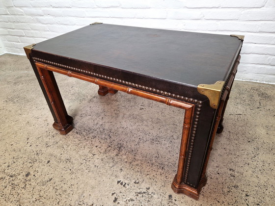 Image 1 of Table en faux bambou Drexler Et Cetera, 1960S