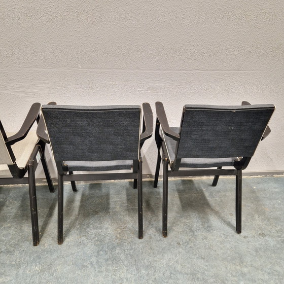 Image 1 of Stako 4 chaises de salle à manger vintage 1950s