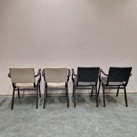 Image 1 of Stako 4 chaises de salle à manger vintage 1950s