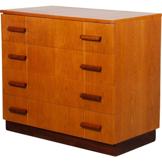 Image 1 of Rangement vintage en chêne pour Up Zavody, Tchécoslovaquie 1960
