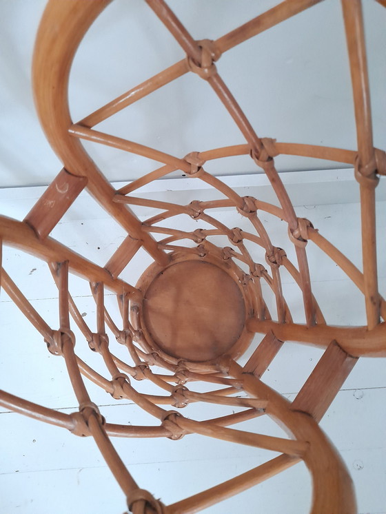 Image 1 of Porte-Parapluie Vintage En Rotin