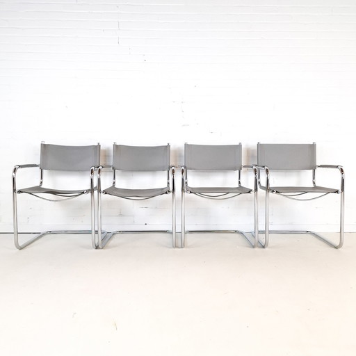 4X Chaise Bauhaus vintage