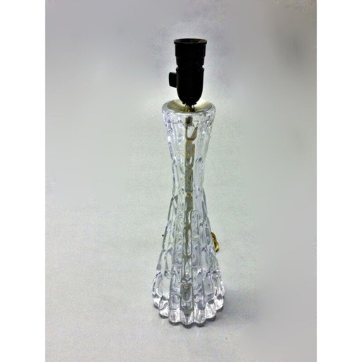 Paire de lampes en verre vintage de Carl Fagerlund pour Orrefors, 1960