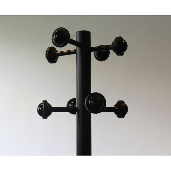 Image 1 of Porte-manteau vintage avec 8 patères