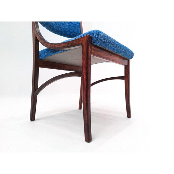 Image 1 of Ensemble Mid Century de 4 chaises et 2 fauteuils modèle 110 par Ico Parisi, Italie années 1960