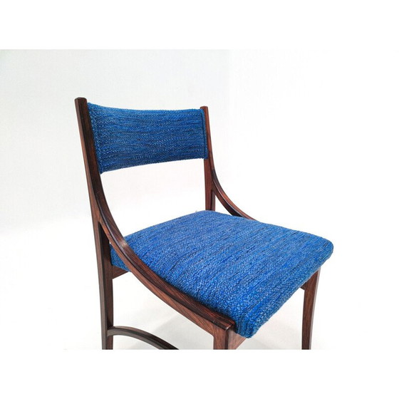Image 1 of Ensemble Mid Century de 4 chaises et 2 fauteuils modèle 110 par Ico Parisi, Italie années 1960