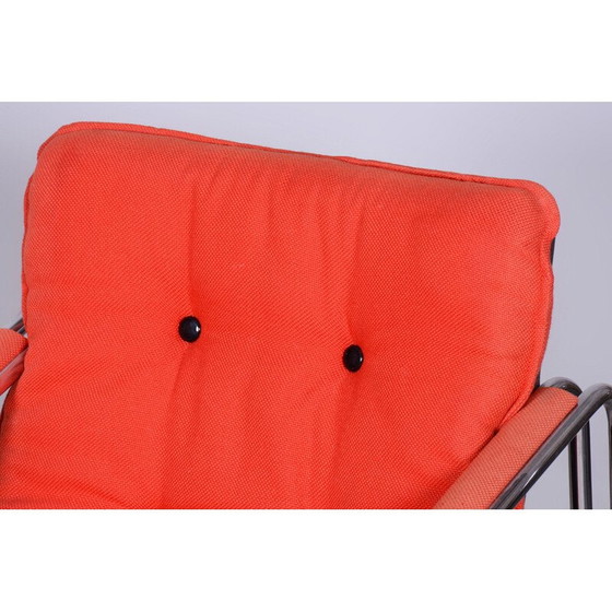 Image 1 of Ensemble de salon vintage en verre et chrome, Slovaquie 1970