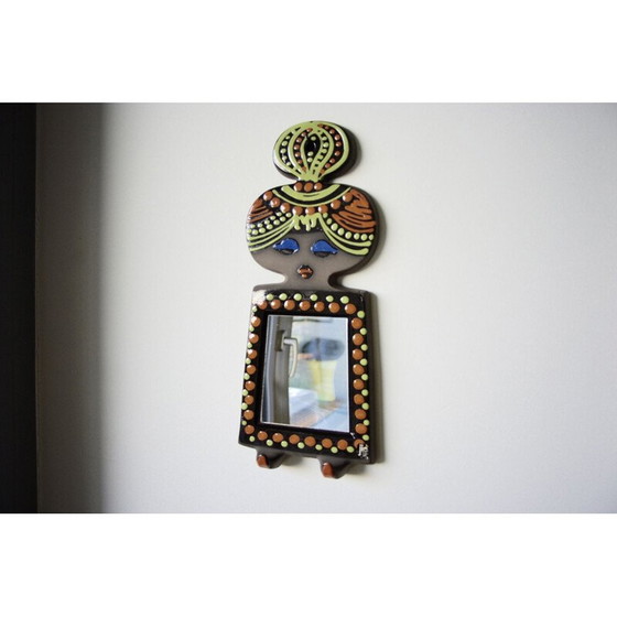 Image 1 of Petit miroir scandinave JIE VERKSTAG 1960