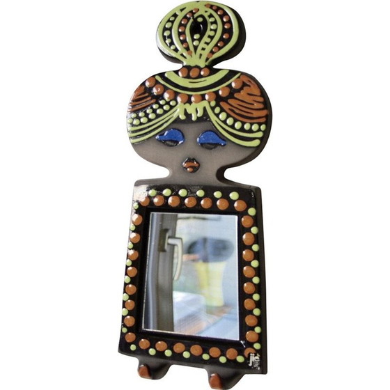 Image 1 of Petit miroir scandinave JIE VERKSTAG 1960