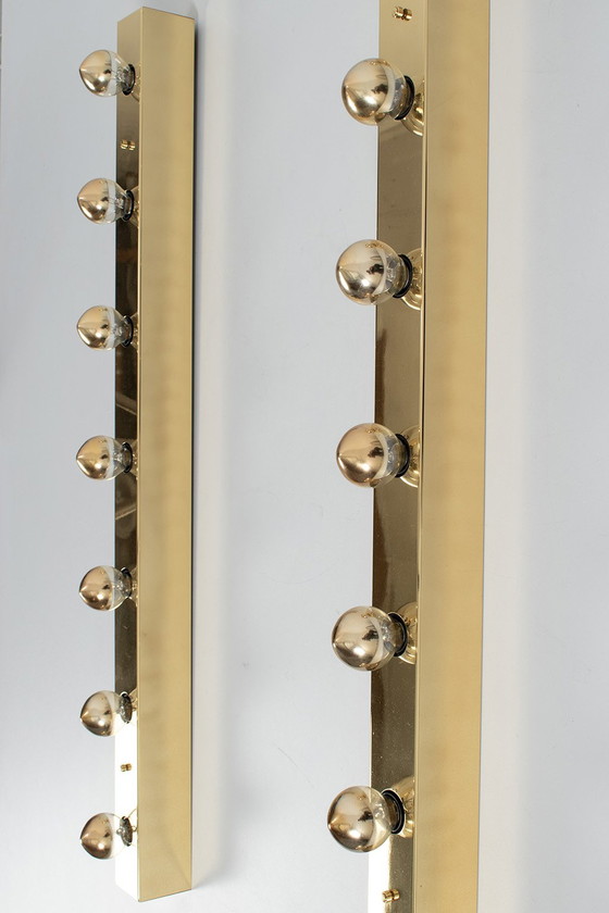 Image 1 of Lot de 2 appliques en laiton