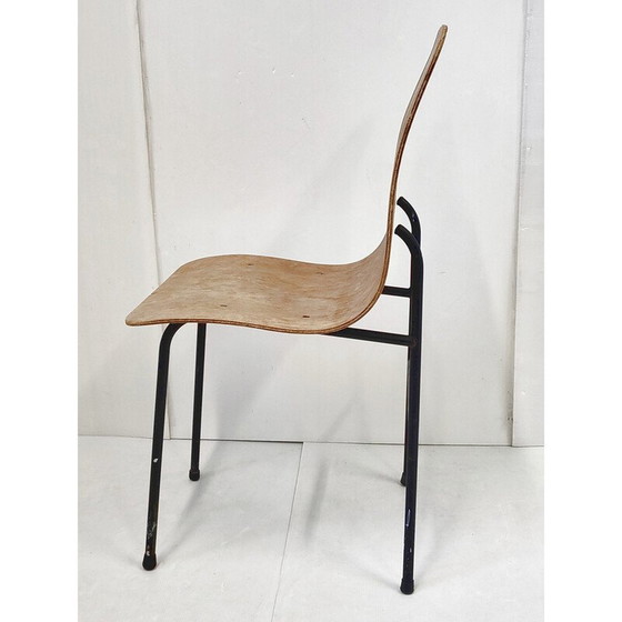 Image 1 of Chaise en bois vintage, 1950
