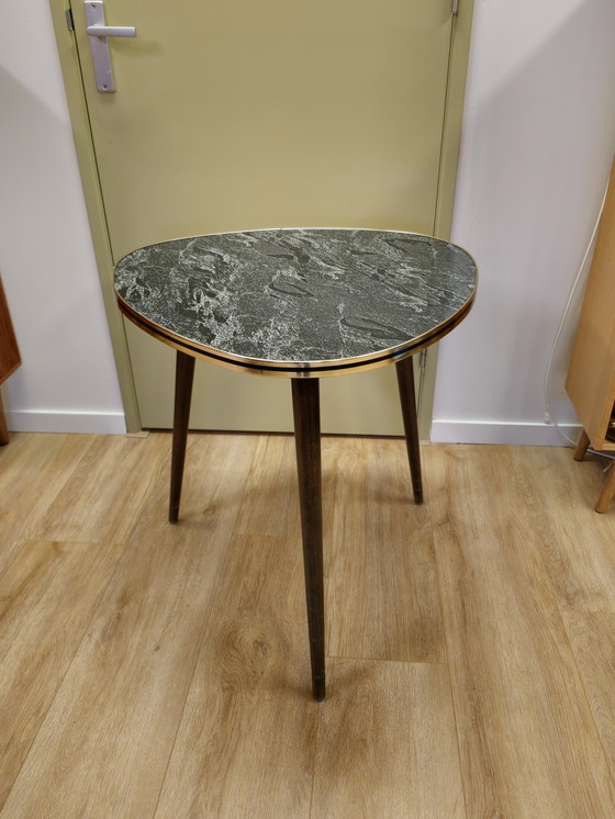 Image 1 of Vintage Table basse Table basse Table d'appoint Table en marbre