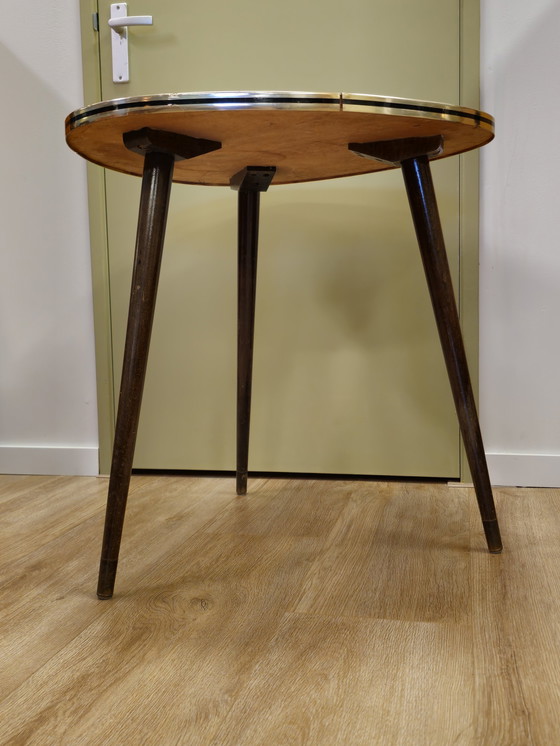 Image 1 of Vintage Table basse Table basse Table d'appoint Table en marbre