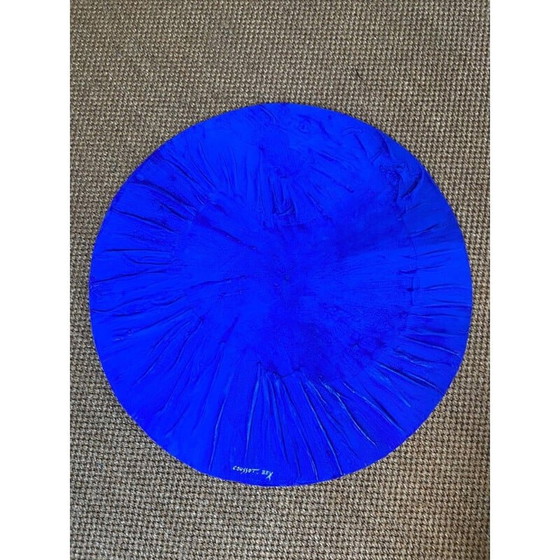 Image 1 of Acrylique vintage sur panneau de Coussot Bex, 2021