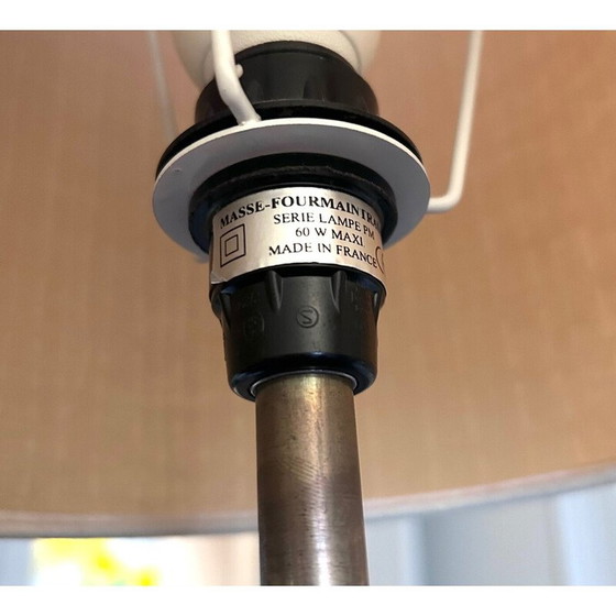 Image 1 of Vintage ceramic lamp by Mathias Paris for Masse Fourmaintraux, 1990