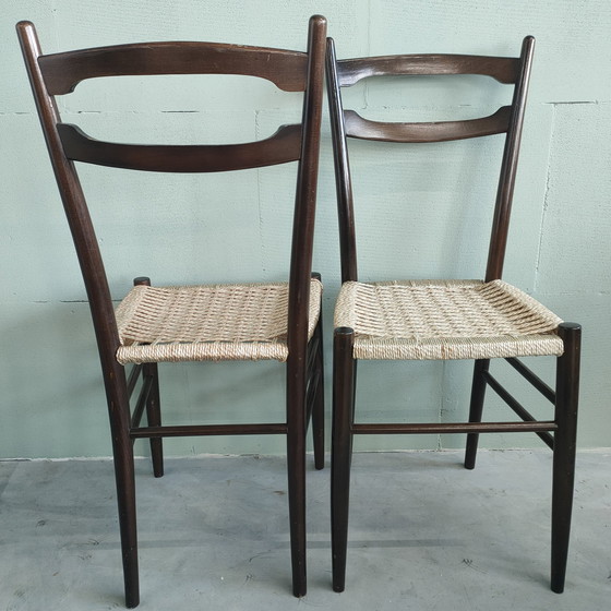 Image 1 of 2x Chaises de cuisine vintage