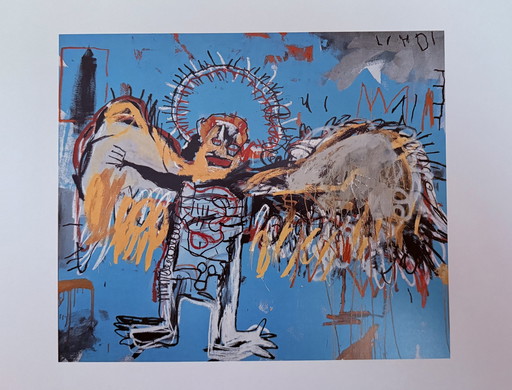 Jean-Michel Basquiat : "Ange déchu 1981".