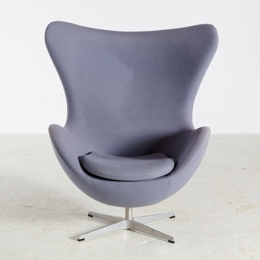 Chaise vintage Egg par Arne Jacobsen pour Fritz Hansen, 1958s