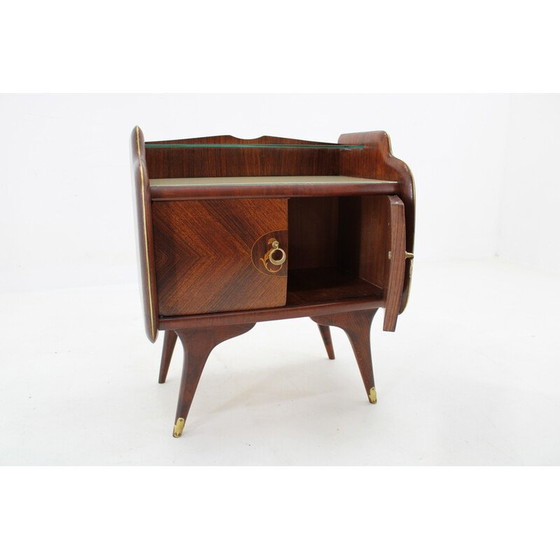 Image 1 of Paire de tables de nuit vintage, Italie années 1950
