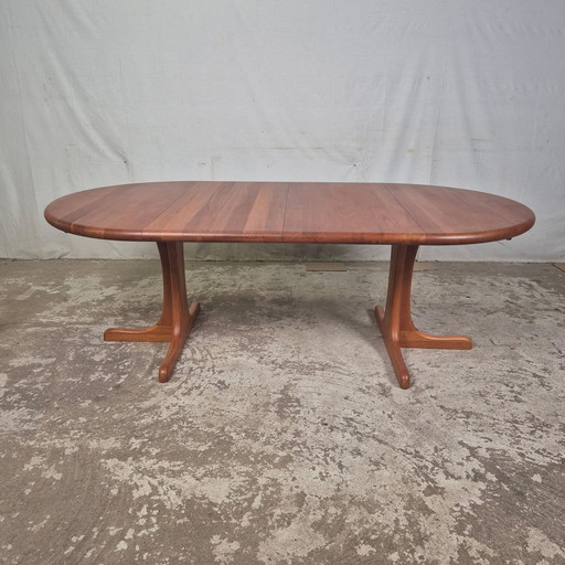 Juul Kristensen Vintage 1960s Danish Extendable Table