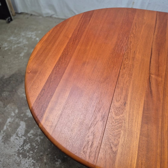 Image 1 of Juul Kristensen Vintage 1960s Danish Extendable Table