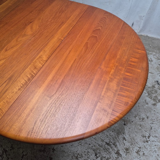 Image 1 of Juul Kristensen Vintage 1960s Danish Extendable Table