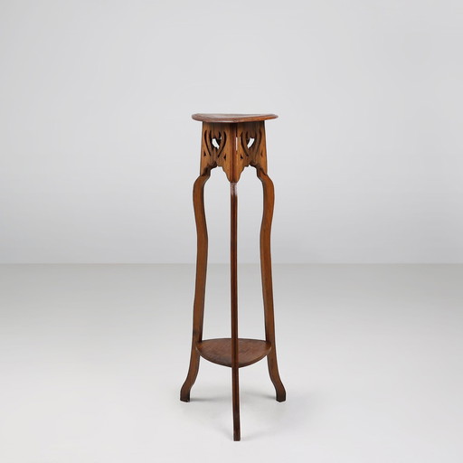 Table console française Art Déco en chêne, 1930