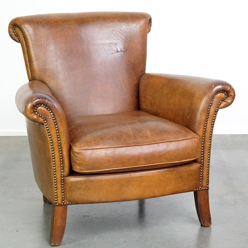 Fauteuil en peau de mouton