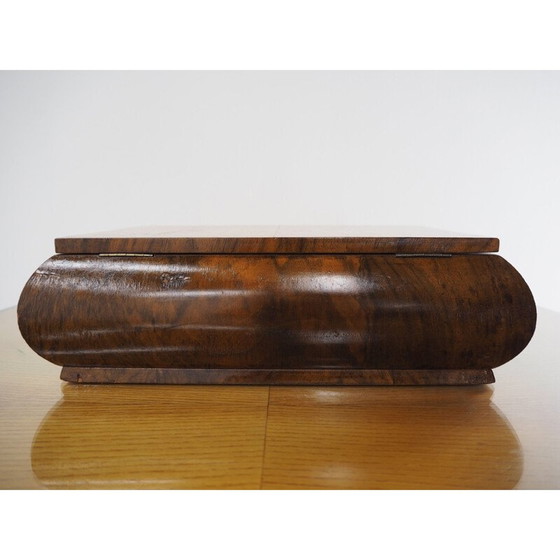 Image 1 of Boîte à bijoux vintage en bois Art Deco, Allemagne 1920