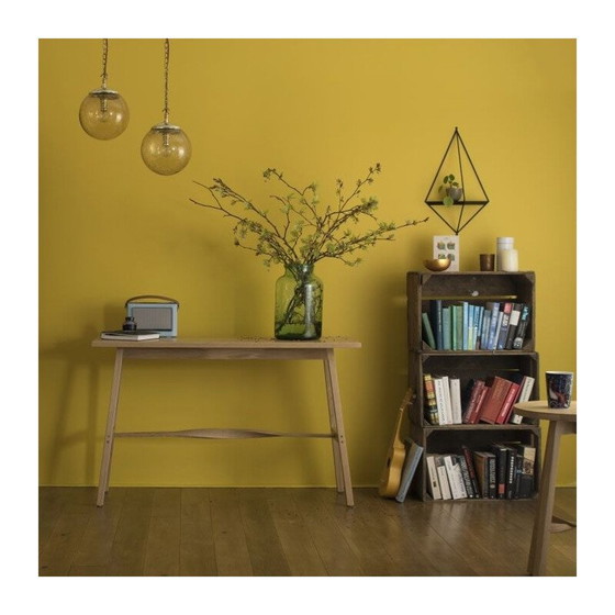 Image 1 of Lampe suspendue vintage en verre bullé, 1970