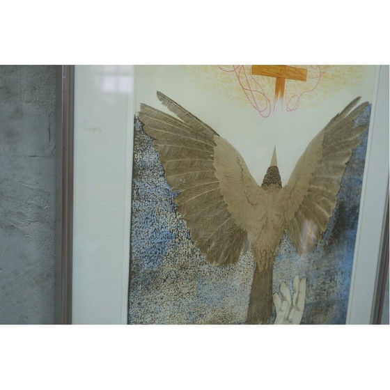 Image 1 of Lithographie vintage de Bertil Mauritzon, 1980-1982