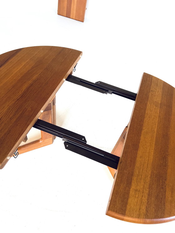 Image 1 of Table basse extensible vintage Korup Stolefabrik '70s