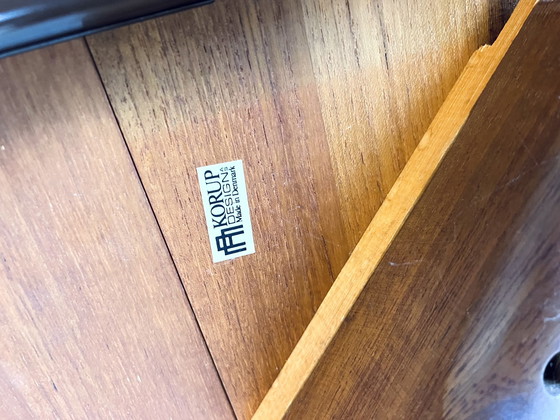 Image 1 of Table basse extensible vintage Korup Stolefabrik '70s