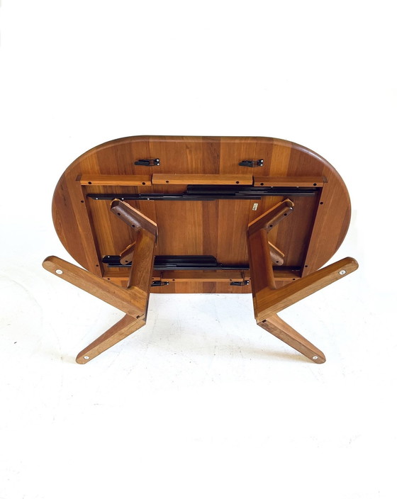 Image 1 of Table basse extensible vintage Korup Stolefabrik '70s