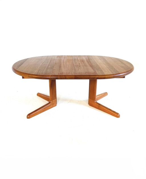 Table basse extensible vintage Korup Stolefabrik '70s