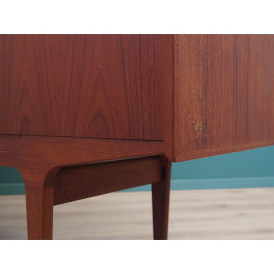 Image 1 of Buffet haut vintage en teck, Danemark années 1960