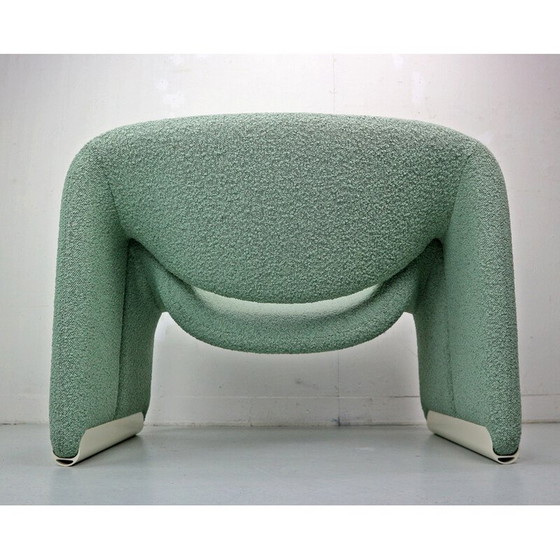 Image 1 of Fauteuil vintage modèle F598 en tissu par Pierre Paulin pour Artifort, Pays-Bas 1972