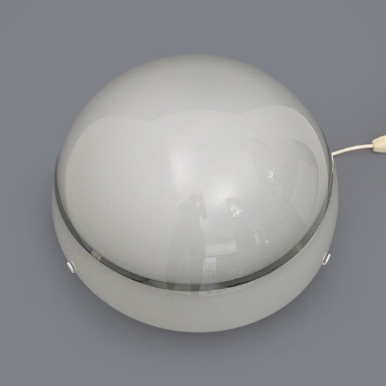 Image 1 of Lampe de table vintage en verre de Murano par Carlo Nason pour Mazzega, 1970