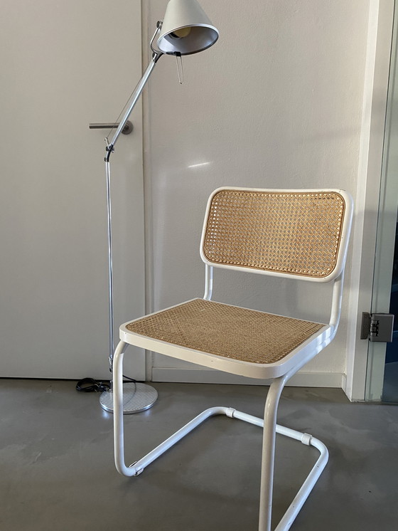 Image 1 of 1x Cesca Chair Blanc Italie