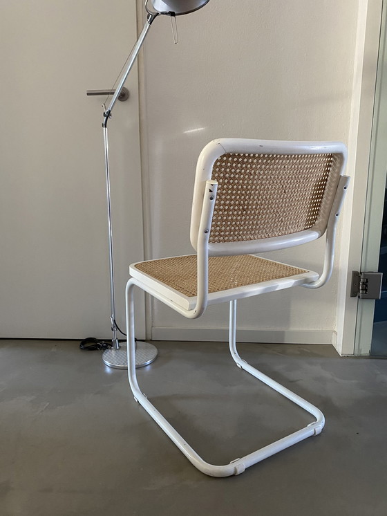 Image 1 of 1x Cesca Chair Blanc Italie