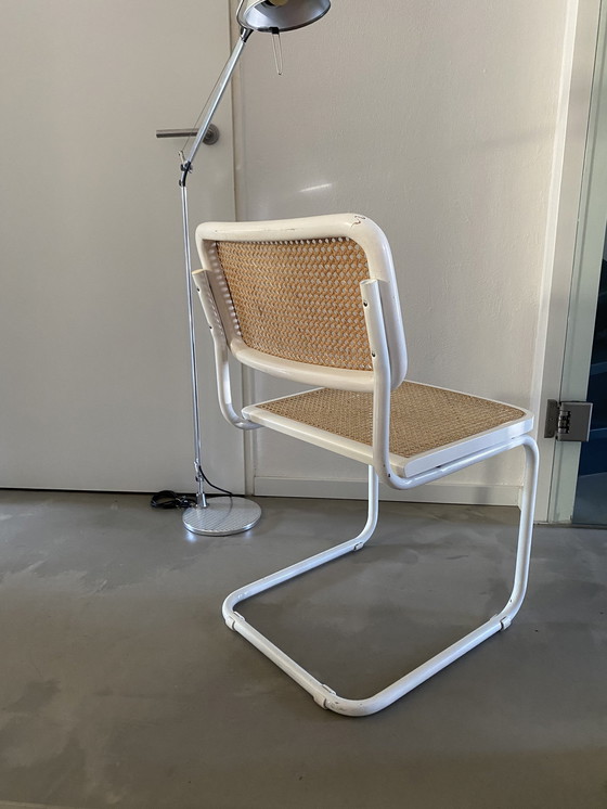 Image 1 of 1x Cesca Chair Blanc Italie