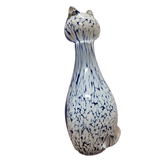 Image 1 of Chat en verre soufflé Pfeiffer Crystal