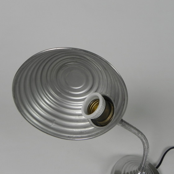Image 1 of Lampe de bureau vintage en aluminium avec barre de flexion, années 1950