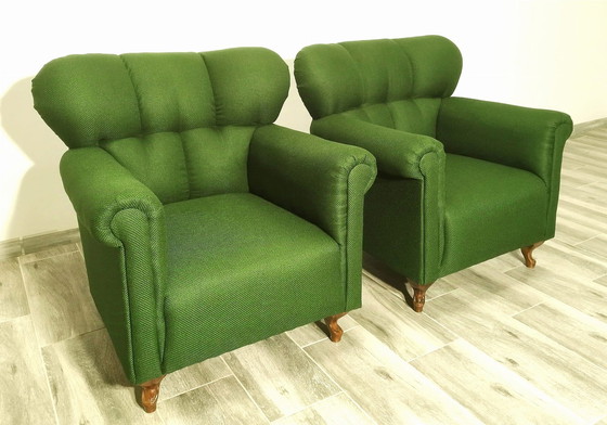 Image 1 of Paire de fauteuils rétro, Vintage, Tchécoslovaquie 60's