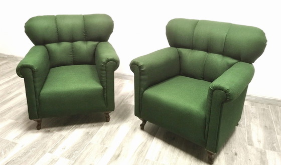 Image 1 of Paire de fauteuils rétro, Vintage, Tchécoslovaquie 60's