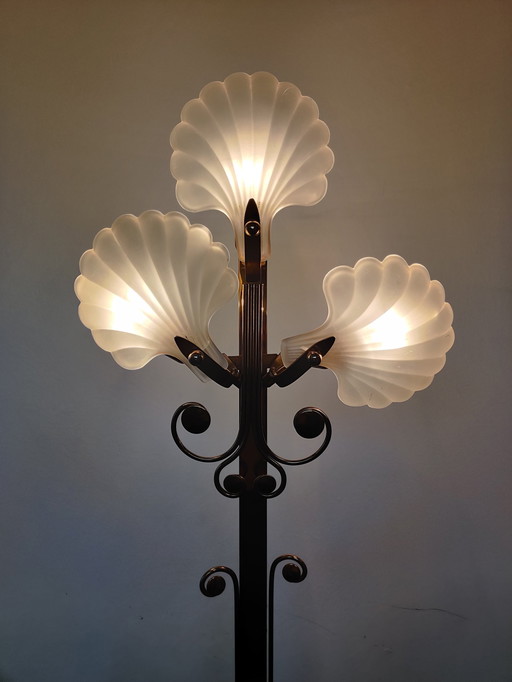 Lampadaire Deknudt Art Déco