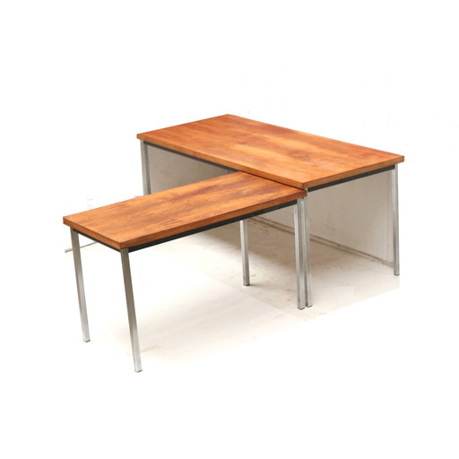 Bureau d'angle vintage en palissandre de Nipu fabriqué dans les années 1960